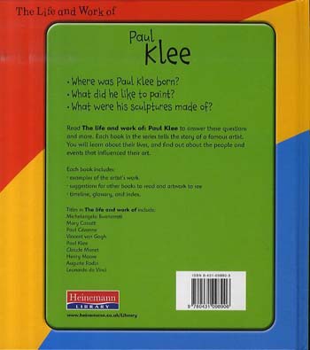 Paul Klee - First Library: The Life and Work of . . . (Hardback)