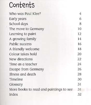 Paul Klee - First Library: The Life and Work of . . . (Hardback)