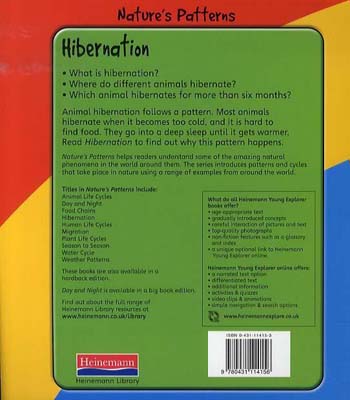 Hibernation - Young Explorer: Nature's Patterns (Paperback)