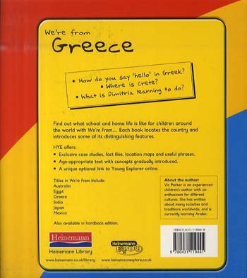 Greece - Young Explorer: We're from... (Paperback)