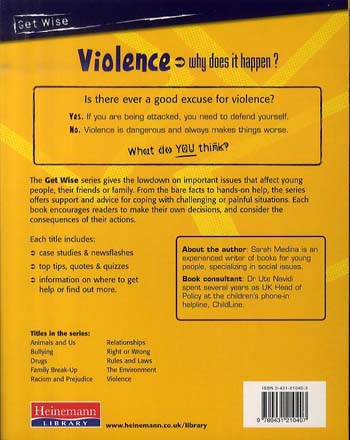 Violence: Why Does it Happen? - Get Wise (Paperback)