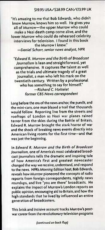 Edward R. Murrow and the Birth of Broadcast Journalism - Turning Points in History (Hardback)