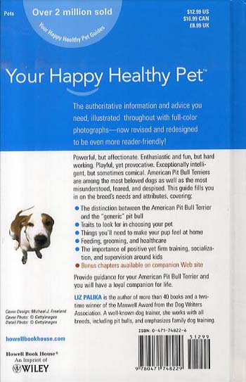 American Pit Bull Terrier - Happy Healthy Pet (Hardback)