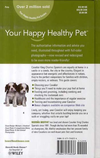 Cavalier King Charles Spaniel - Happy Healthy Pet (Hardback)