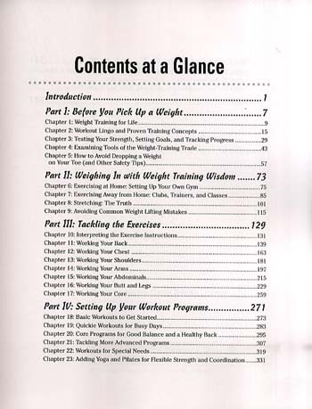 Weight Training For Dummies Paperback