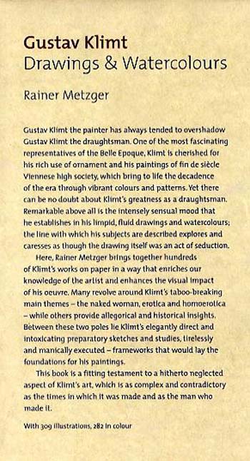 Gustav Klimt: Drawings & Watercolours (Hardback)