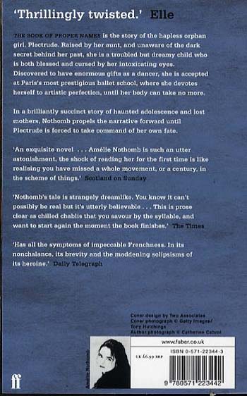The Book of Proper Names (Paperback)