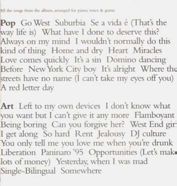 Pet Shop Boys: The Hits: Pop Art (Paperback)