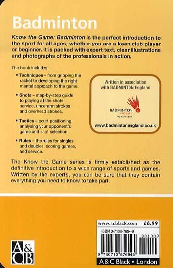 Badminton - Know the Game (Paperback)