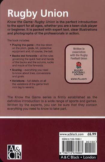Rugby Union - Know the Game (Paperback)