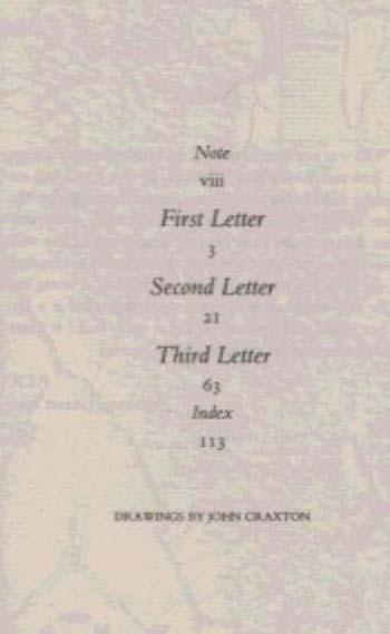 Three Letters from the Andes (Paperback)