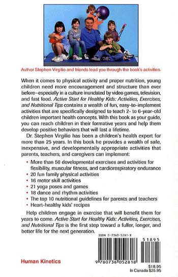 Active Start for Healthy Kids: Activities, Exercises, and Nutritional Tips (Paperback)