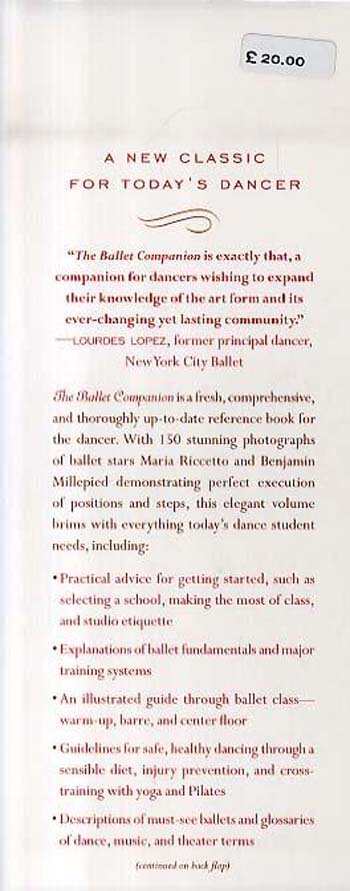 The Ballet Companion: Ballet Companion (Hardback)
