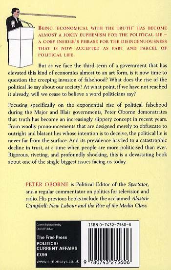 The Rise of Political Lying (Paperback)