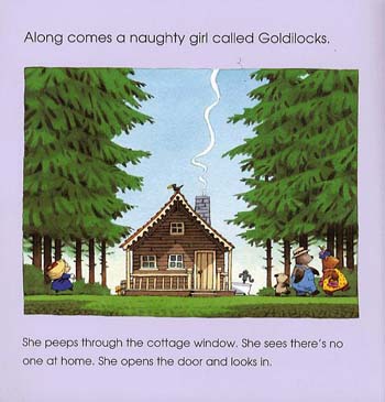 Usborne Fairytale Sticker Stories Goldilocks And The Three Bears - Fairytale Sticker Stories (Paperback)