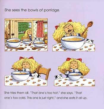 Usborne Fairytale Sticker Stories Goldilocks And The Three Bears - Fairytale Sticker Stories (Paperback)