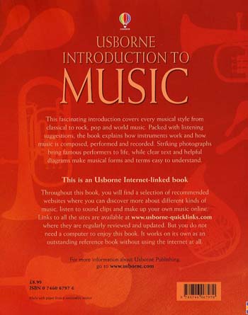 The Usborne Internet-linked Introduction To Music - Internet Linked (Paperback)