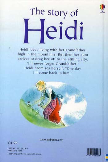 book report on heidi