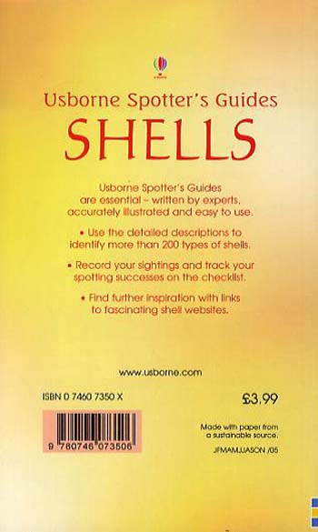 Shells - Spotter's Guide (Paperback)