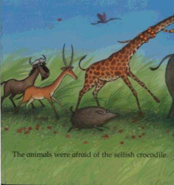 The Selfish Crocodile (Board book)
