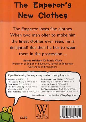 The Emperor's New Clothes - Leapfrog Fairy Tales (Paperback)