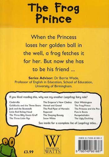 The Frog Prince - Leapfrog Fairy Tales (Paperback)