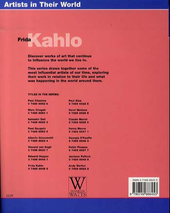 Frida Kahlo - Artists in Their World 26 (Paperback)