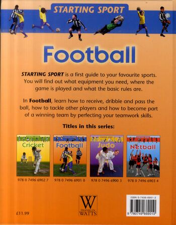 Football - Starting Sport 6 (Hardback)