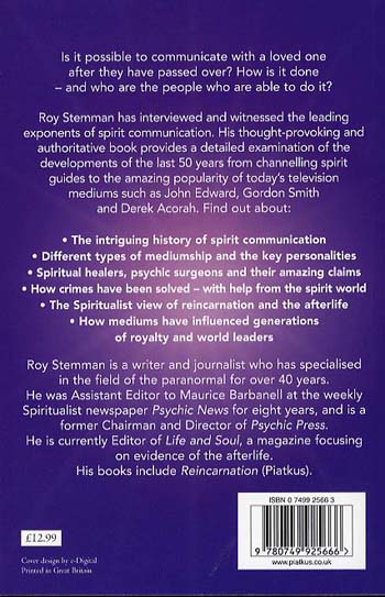 Spirit Communication: An Investigation into the Extraordinary World of Mediums, Psychics and the Afterlife (Paperback)