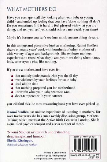What Mothers Do: especially when it looks like nothing (Paperback)