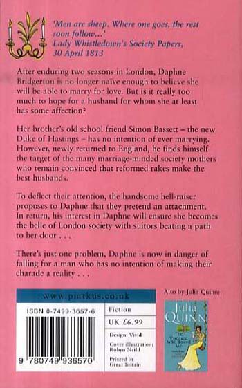 The Duke And I: Number 1 in series - Bridgerton Family (Paperback)