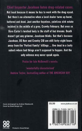 Perfectly Dead: Number 3 in series - Jacobson and Kerr (Paperback)