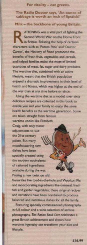 The Ration Book Diet (Hardback)