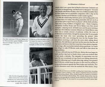 Basil D'oliveira: Cricket and Controversy (Paperback)