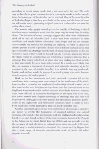 The Crannogs of Scotland (Paperback)