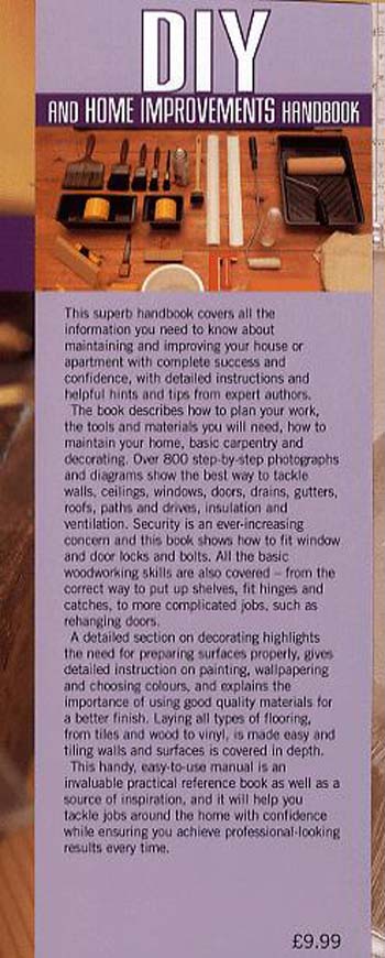 DIY and Home Improvements Handbook (Paperback)