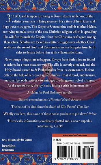 The Song of the Gladiator (Ancient Rome Mysteries, Book 2): A dramatic novel of turbulent times in Ancient Rome (Paperback)