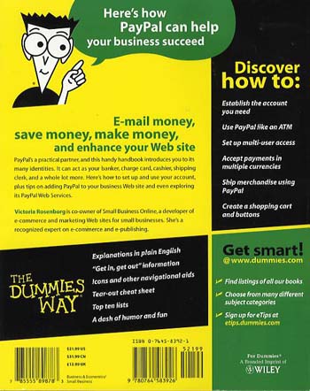 PayPal For Dummies (Paperback)