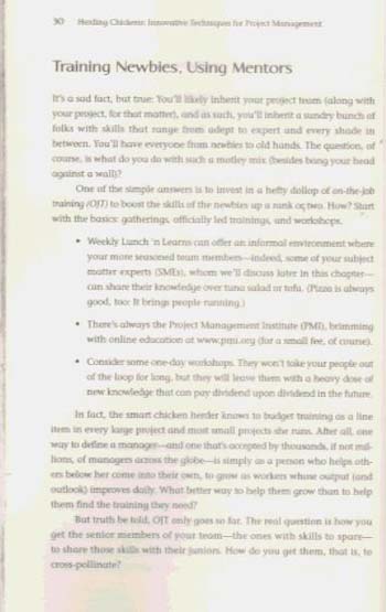 Herding Chickens: Innovative Techniques for Project Management (Paperback)