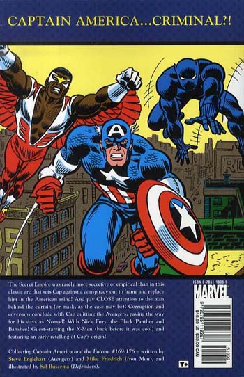Captain America and the Falcon: Secret Empire (Paperback)