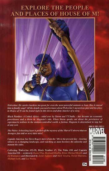 House Of M: World Of M Featuring Wolverine (Paperback)