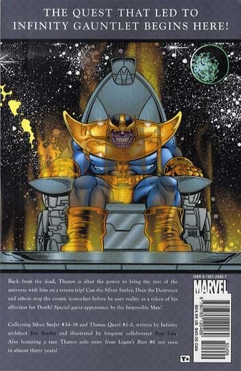 Silver Surfer: Rebirth Of Thanos (Paperback)