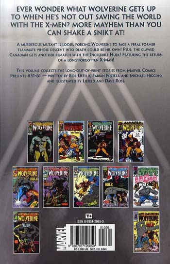 Marvel Comics Presents: Wolverine Vol.3 (Paperback)