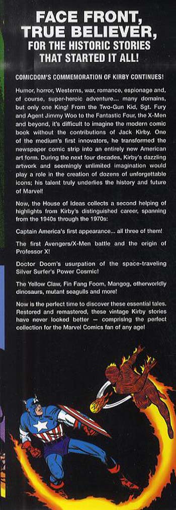 Marvel Visionaries: Jack Kirby Vol. 2 - Oversized (Hardback)