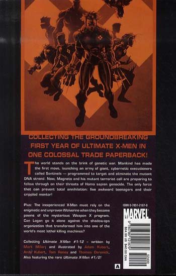 Ultimate X-Men: Ultimate X-men Ultimate Collection - Book 1 Ultimate Collection Book 1 (Paperback)