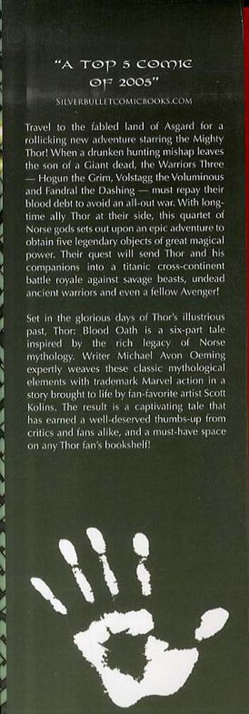 Thor: Blood Oath - Oversized (Hardback)