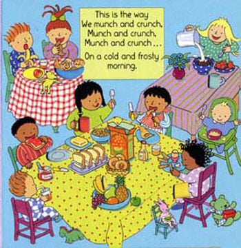Here We Go Round the Mulberry Bush - Classic Books with Holes Soft Cover (Paperback)