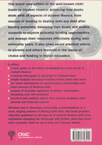 The CRAC Guide to Student Finance: Balancing Your Books (Paperback)