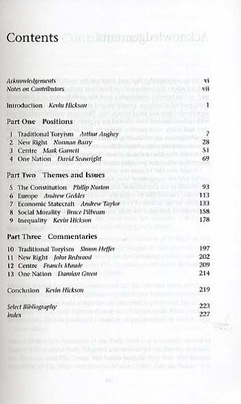 The Political Thought of the Conservative Party since 1945 (Paperback)