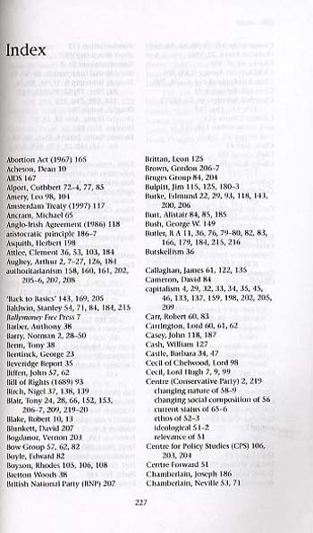 The Political Thought of the Conservative Party since 1945 (Paperback)
